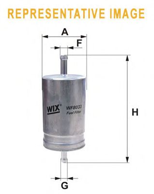 WIX FILTERS wf8169 -  Топливный фильтр